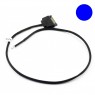 XSPC Single 3mm LED SATA Wire - Blu