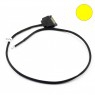 XSPC Single 3mm LED SATA Wire - Giallo