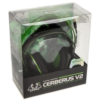 Asus Cerberus V2 Stereo Gaming Headset - Nero/Verde