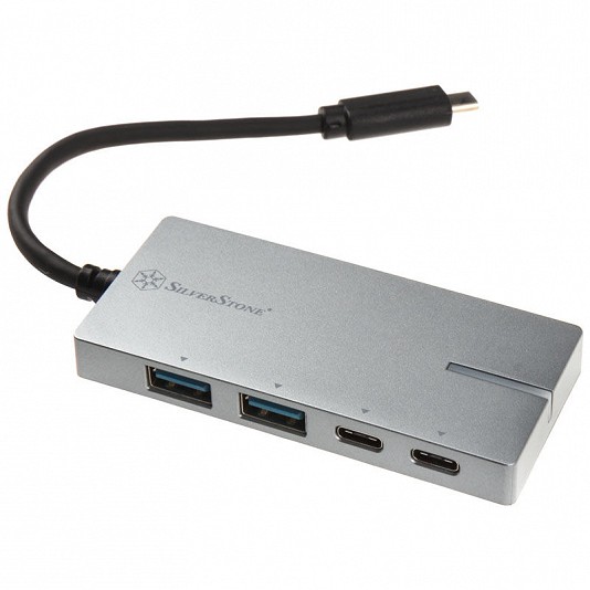 Silverstone SST-EP09C USB 3.1 C - Argento Silverstone SST-EP09C USB 3.1 C - Argento