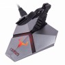 iTek TAURUS MB01, Tendifilo per Mouse con HUB USB 3.0 - Argento