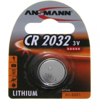 Ansmann Batteria Bottone CR2032 Litio 3V