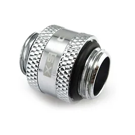 XSPC Adattatore 10mm 2x G1/4, Ruotabile - Cromato XSPC Adattatore 10mm 2x G1/4, Ruotabile - Cromato
