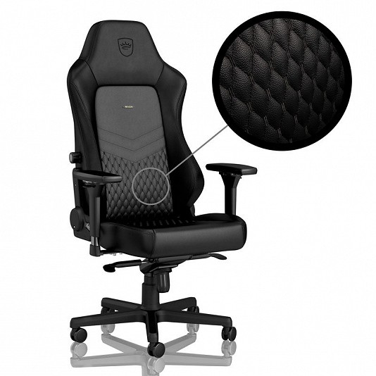 noblechairs HERO Gaming Chair, Vera Pelle - Nero noblechairs HERO Gaming Chair, Vera Pelle - Nero
