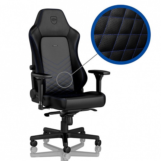 noblechairs HERO Gaming Chair - Nero/Blu noblechairs HERO Gaming Chair - Nero/Blu