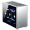 Jonsbo A4 Mini-ITX, vetro temperato - Argento