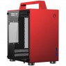Jonsbo T8 Mini-ITX, vetro temprato - Rosso