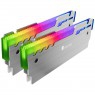 Jonsbo NC-3 dissipatore RGB-RAM - Argento (2pz)