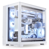 Lian Li O11 Dynamic EVO, vetro temperato - Bianco