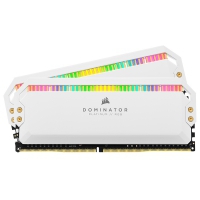 Corsair Dominator Platinum RGB DDR4 3600, CL18 - 32 GB Dual Kit - Bianco