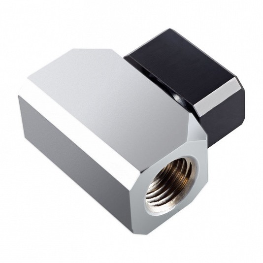 PHANTEKS Valvola a sfera G1/4 pollici, ottone - argento PHANTEKS Valvola a sfera G1/4 pollici, ottone - argento