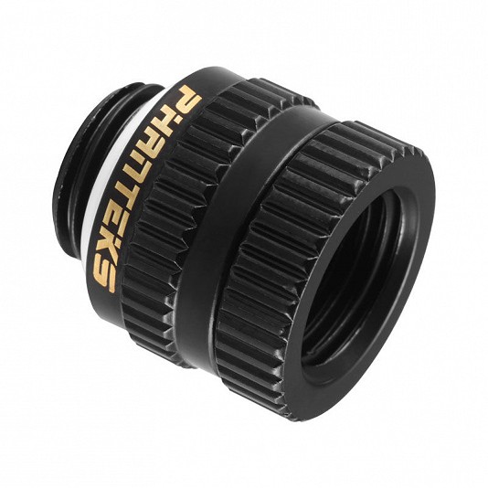 Phanteks Adattatore Glacier M-F rotante da G1/4" AG a G1/4" IT - Nero Phanteks Adattatore Glacier M-F rotante da G1/4" AG a G1/4" IT - Nero