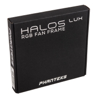 Phanteks Cornice Halos Lux 120mm, LED RGB - Alluminio, nero