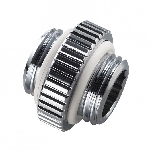 Phanteks Adattatore Glacier M-M dritto da G1/4" AG a G1/4" AG - Argento Cromato Phanteks Adattatore Glacier M-M dritto da G1/4" AG a G1/4" AG - Argento Cromato