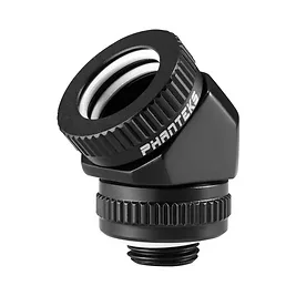 PHANTEKS raccordo rotante 45° per tubo rigido da 16 mm - Nero PHANTEKS raccordo rotante 45° per tubo rigido da 16 mm - Nero