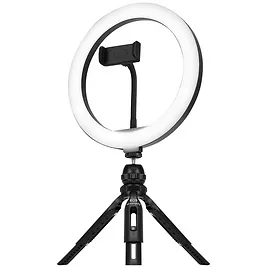 Streamplify Light 10 Lampada ad Anello per Streaming - Nero Streamplify Light 10 Lampada ad Anello per Streaming - Nero