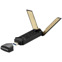 ASUS USB-AX56 Dual-Band USB-WLAN-Adapter, 802.11ax (Senza Base)