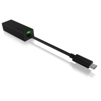 Icy Box IB-LAN100-C3 Adattatore USB Type-C / Gigabit Ethernet