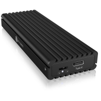 Icy Box IB-1817MCT-C31 Box Esterno SSD M.2 NVMe, USB 3.2 - Nero