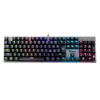 iTek X10 Mechanical Gaming Keyboard, RGB, Switch Blu, Nero - Layout ITA