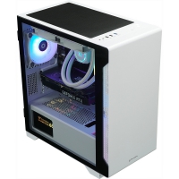 Thermaltake Gaming PC Pandia White, Ryzen 5600X, RTX 3050, 16GB RAM, 1TB NVMe