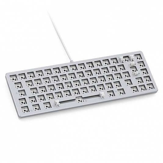 Glorious PC Gaming Race GMMK 2, Compatta 65% - Barebone, Bianco, Layout ISO Glorious PC Gaming Race GMMK 2, Compatta 65% - Barebone, Bianco, Layout ISO