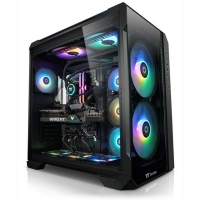 Thermaltake Gaming PC Ganymed V2 Black, i7-13700K, RTX 4080, 32GB RAM, 2TB NVMe