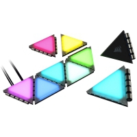 Corsair iCUE LC100 Luci Smart triangolari per Case - Expansion Pack