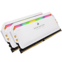 Corsair Dominator Platinum RGB DDR5 6200MHz C36, Bianco - 32GB (2x16GB)