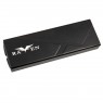 Silverstone SST-RVS03 M.2 SSD Box Esterno USB 3.1 - Nero