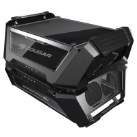 Cougar Gemini X RGB, Dual Case - Nero con Finestra