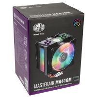 Cooler Master MasterAir MA410M RGB CPU Cooler - 2x120mm PWM