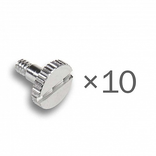 DimasTech Thumbscrew 6/32 per SSD, 10 pezzi - Argento DimasTech Thumbscrew 6/32 per SSD, 10 pezzi - Argento