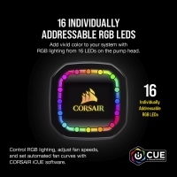 Corsair iCUE H100i RGB PRO XT Liquid CPU Cooler - 240 mm