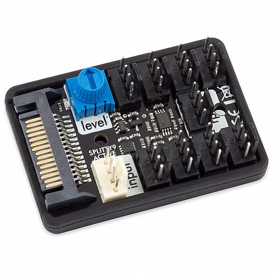 aqua computer SPLITTY9 Active Fan Splitter per 9 ventole aqua computer SPLITTY9 Active Fan Splitter per 9 ventole