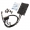 Corsair QL Series QL120 RGB LED, 120mm - Kit 3 Ventole & Lighting Node CORE - Bianco