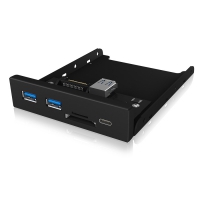 Icy Box IB-HUB1417-i3, 2x Porte USB 3.0, 1x USB 3.0 Type C