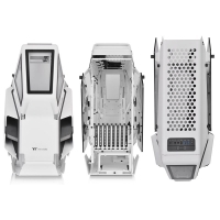 Thermaltake AH T600 Full Tower Chassis Snow Edition - Bianco con Finestra