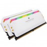Corsair Dominator Platinum RGB DDR4 3600, CL18 - 16 GB Dual-Kit - Bianco
