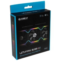 Lian Li UNI FAN SL120 RGB PWM FAN, Nero - 120 mm