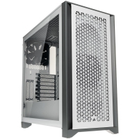 Corsair 4000D Airflow Tempered Glass - Bianco con Finestra