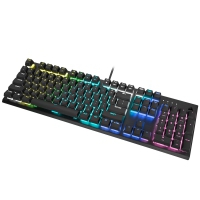Corsair K60 RGB PRO Mechanical Gaming Keyboard - CHERRY VIOLA - Black - Layout ITA