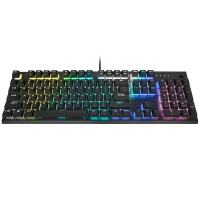 Corsair K60 RGB PRO Mechanical Gaming Keyboard - CHERRY VIOLA - Black - Layout ITA