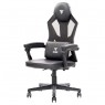 iTek Gaming Chair 4CREATORS CF50 - PVC + Mesh - Nero/Nero