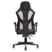 iTek Gaming Chair 4CREATORS CF50 - PVC + Mesh - Nero/Verde