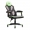 iTek Gaming Chair 4CREATORS CF50 - PVC + Mesh - Nero/Verde
