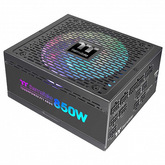 Thermaltake Toughpower PF1 A-RGB 80 Plus Platinum PSU, Modulare - 850 Watt Thermaltake Toughpower PF1 A-RGB 80 Plus Platinum PSU, Modulare - 850 Watt