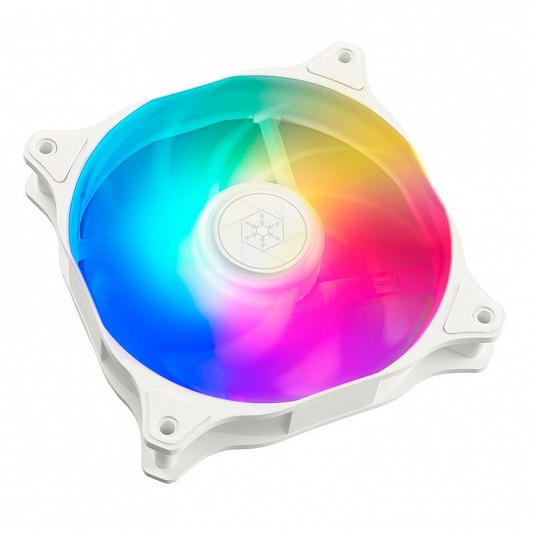 Silverstone Air Blazer SST-AB120RW-ARGB Radiator Fan, Bianco - 120 mm Silverstone Air Blazer SST-AB120RW-ARGB Radiator Fan, Bianco - 120 mm