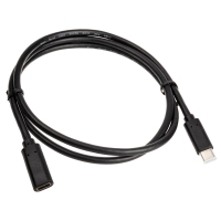 InLine Cavo Prolunga USB 3.2 Type C, Nero - 1 m