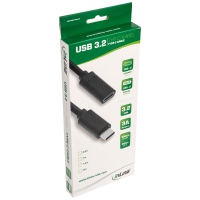 InLine Cavo Prolunga USB 3.2 Type C, Nero - 1 m